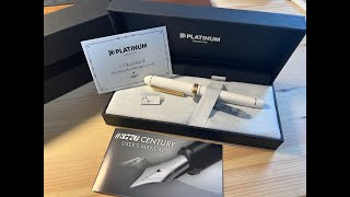 New fountain pen! The Platinum 3776 with the elusive, misunderstood C nib. Trust me, this nib rocks! screenshot 5