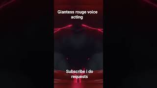 #giantess #rougethebat #voiceactingchallenge #voicedubb #sexy #impression I voiced this sub for more