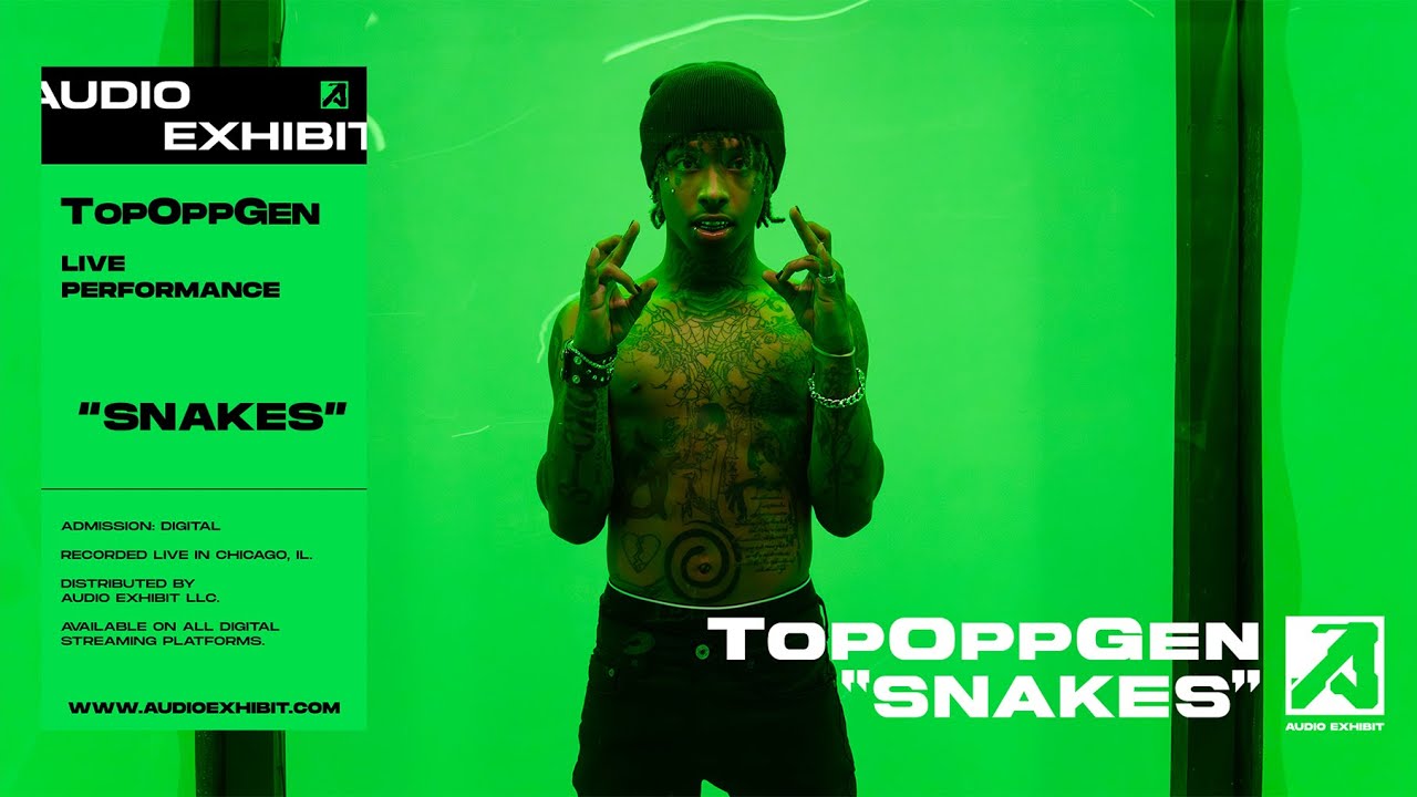 TopOppGen - Snakes (Live Performance) | Audio Exhibit