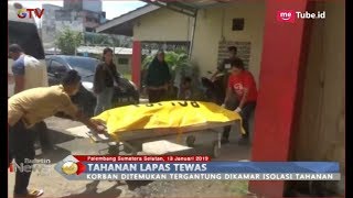 Tahanan Kasus Narkoba dengan Vonis 13 Tahun Penjara Tewas Gantung Diri - BIP 14/01