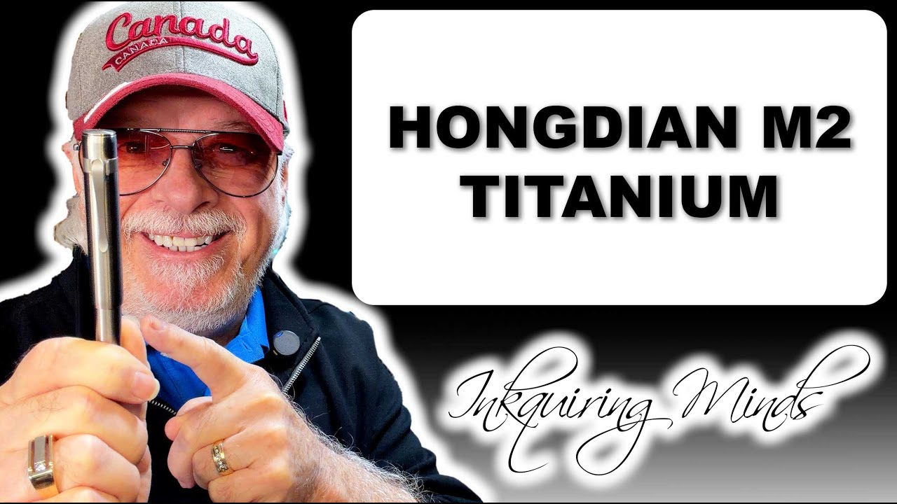 NEW Hongdian M2 Titanium Pocket Pen