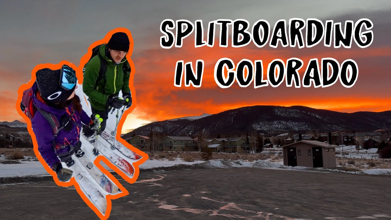 BACKCOUNTRY SKIING Berthoud Pass + Winter Park Van Life | RV Living and Colorado Snowpack