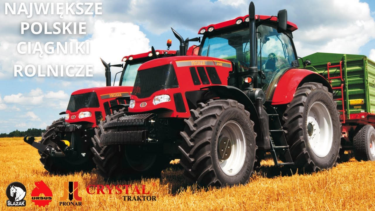 Największe POLSKIE Ciągniki Rolnicze W Historii! | Crystal | Ursus | Pronar | Ślązak | RZM