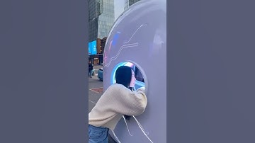 This NEW Robotic AI BARBER is AMAZING?! #barber #roboticbarber #aibarber