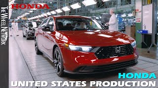 2023 Honda Accord Production In The United States