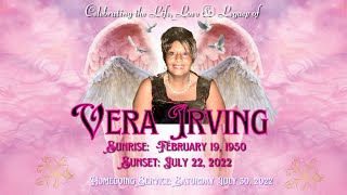 The Homegoing Celebration Service: Celebrating the Life, Love & Legacy of Ms. Vera Irving 💖✨🕊️