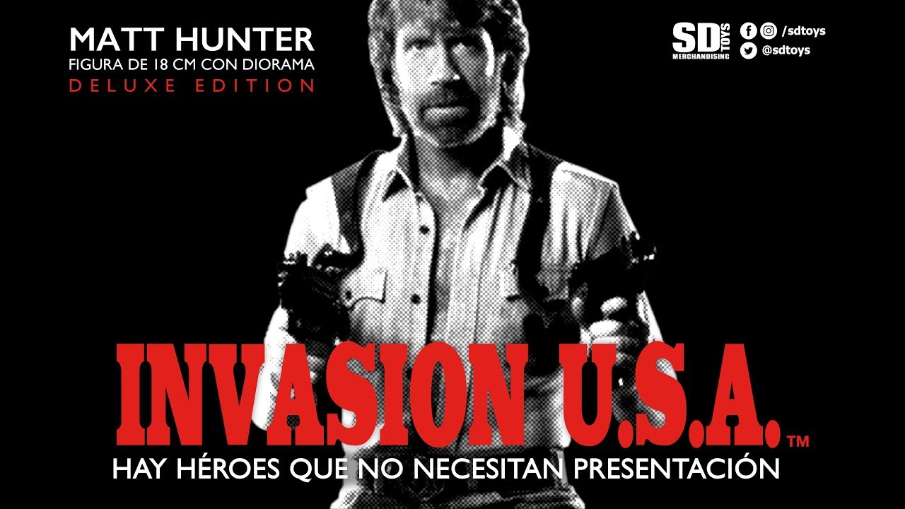 チャック ノリス主演 地獄のコマンド のデラックスフィギュアがsd Toysから発売される事が決定 アクション スター ネットワーク