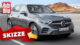 Mercedes Glc 2022 Neuvorstellung Skizze Suv Technik Info Youtube