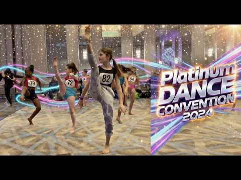 GIRL HAS A BRIGHT FUTURE! Dancing in all styles at Platinum Dance Convention