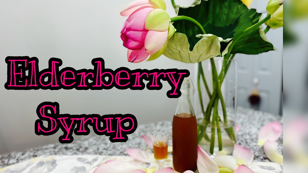 Elderberry Flower Syrup