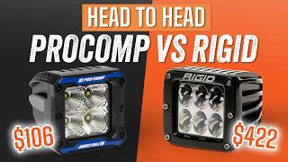 Pro Comp Vs. Rigid Pod Lights Budget Vs. Premium Led Pod Light Showdown