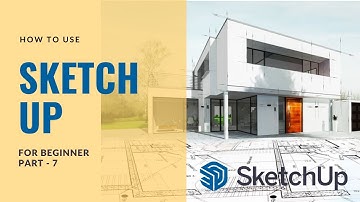 SketchUp Beginner Course Part 7 (Draw and window opening using with push/pull)