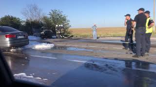 На трасі Одеса-Миколаїв в ДТП загорілися автомобілі: є жертви видео