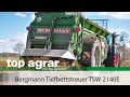 Miststreuen nach Karte - Bergmann TSW 2140E im top agrar Praxistest