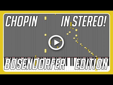 Chopin Nocturne Op9 No1 Bosendorfer Piano Stereo Edition @imationedit