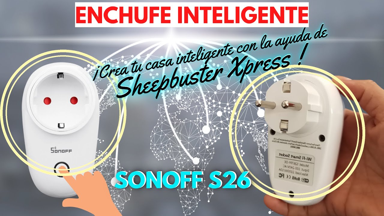 Enchufe Inteligente Sonoff S26 Toma Corriente - YouTube