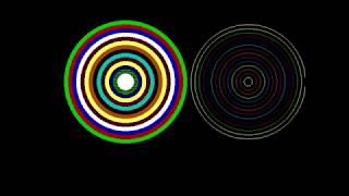 concentric circle in computer graphics(c++)