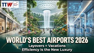 World's Best Airport 2026 Revealed | Singapore vs Doha & US Airports Climb Ranks