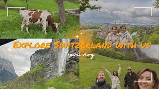 Switzerland: Lauterbrunnen, Interlaken, Bern and Wengen | Vlog #28