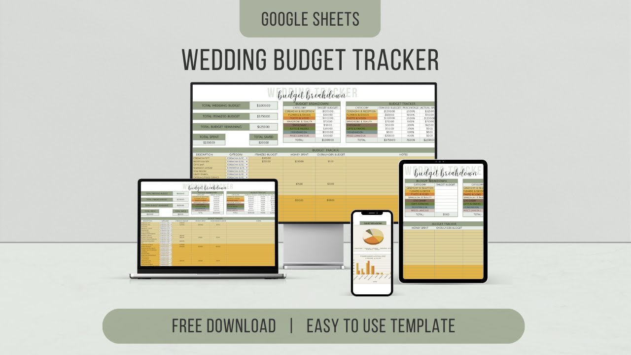 Master Wedding Budgeting with Our Free Budget Tracker - Step-by-Step Guide