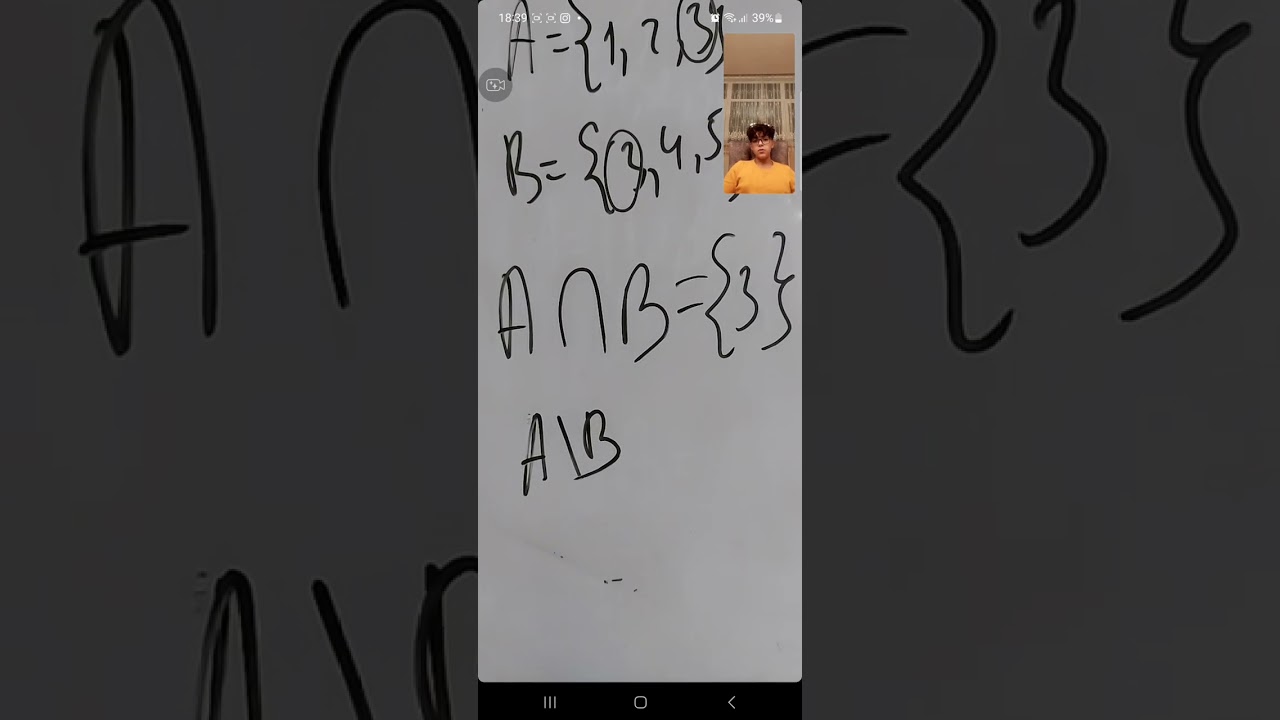 Önəm Hazırlıq Mərkəzinin riyaziyyat müəlliməsi Mahmudova Fatimənin onlayn dərs izahı