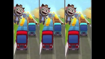 Tom Gold Run New Cowboy Tom Turbo In Reverse Running Backwards Challenge Gameplay