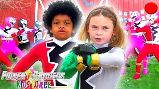 Play Pretend Power Rangers 🦸 Power Rangers: Kids Force ⚡ Live 24/7 🔴 In Real Life Ninja Skills