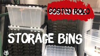 Costco clear storage bins for resellers and organizing!  #ebay #mercari #poshmark #reseller #bolo