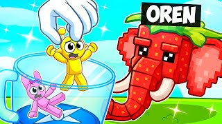 I Became A Strawberry Elephant In Roblox Realistic Vr Hands...