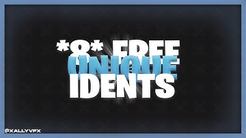 The BEST FREE Ident Templates | *8* FREE UNIQUE IDENT TEMPLATES