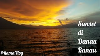 #2 Sunset di Danau Ranau Oku Sumsel | RamaVlog