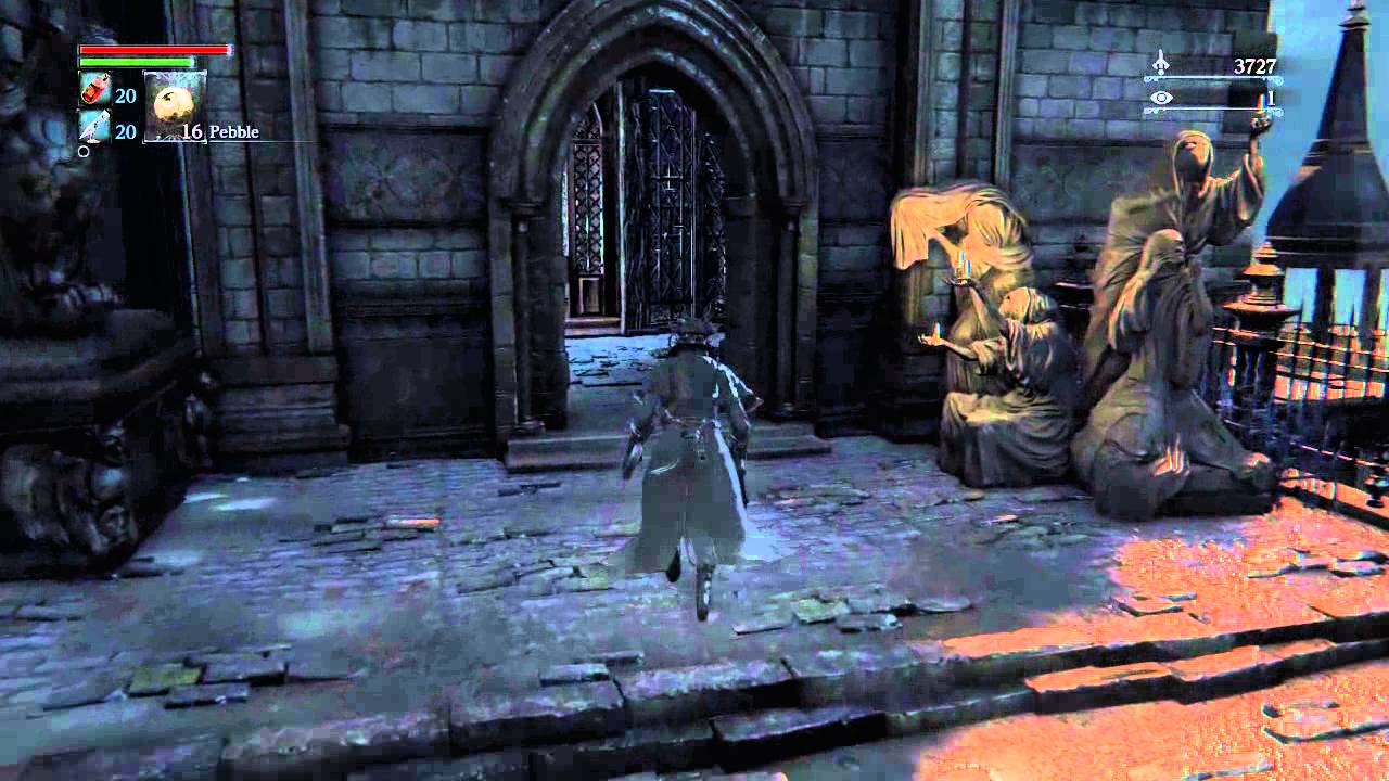 Bloodborne unlocking the elevator shortcut to Father Gascoigne YouTube