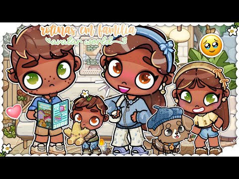 *AESTHETIC* 40+ Minutes of Family Routines 🫧🌞🌳 | Avatar World Pazu RP 🐣🏡