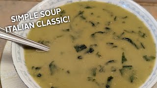 Fava Bean Soup - delicious and healthy - a southern italian classic!