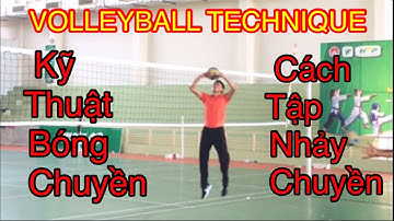 KỸ THUẬT BÓNG CHUYỀN ||  CÁCH TẬP NHẢY CHUYỀN 2 BÓNG CHUYỀN  || #kythuatbongchuyen