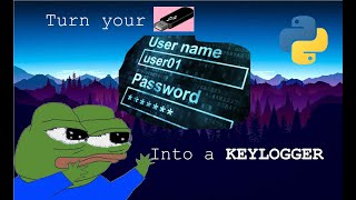 Regular USB? No, a Dangerous (but simple) Keystroke Logger- 10min. Python Code - HOXFRAMEWORK