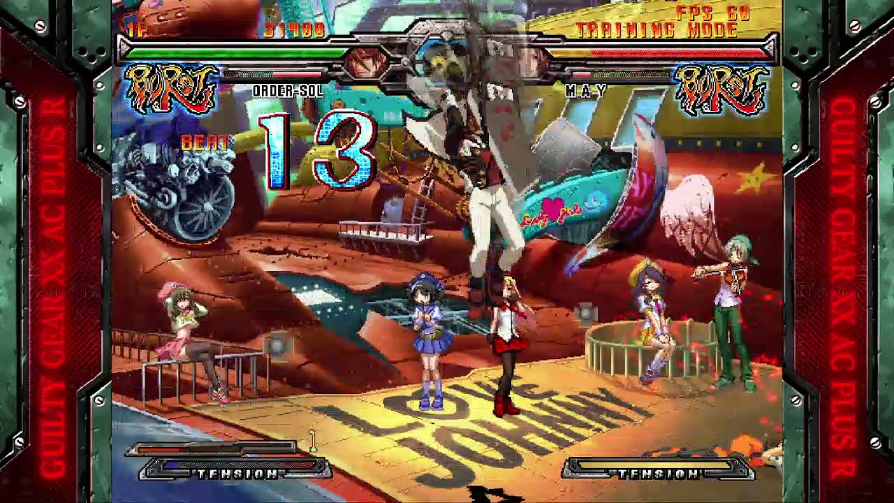 GGXXAC+R - How do u optimize this Order Sol Combo for even more fuck up damage? #ggxxacr #ggacr