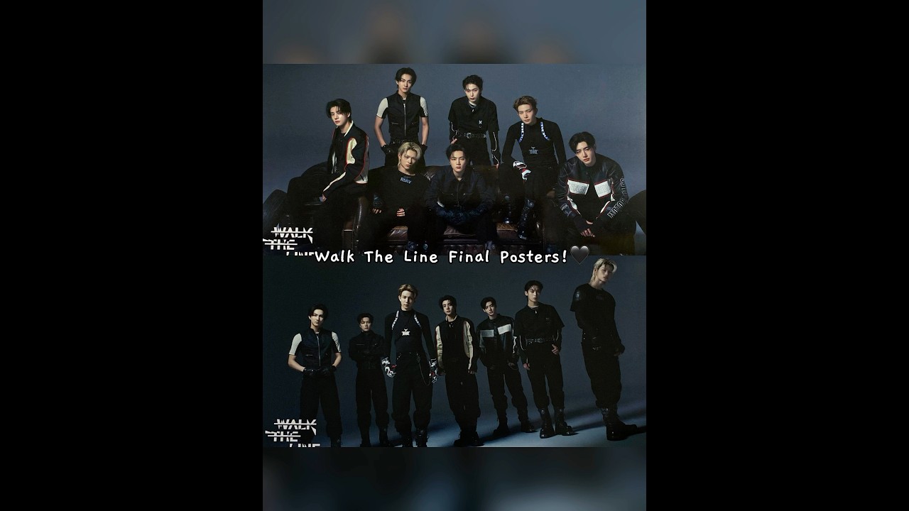 ENHYPEN Walk The Line Final Posters!🖤 #enhypen #enhypenmembers