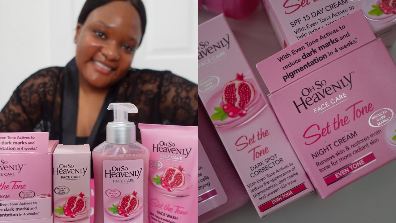 Oh So Heavenly Review for Dark Spots |Set The Tone Range