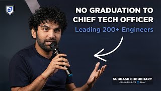 Tech Entrepreneurship Masterclass ft. Subhash, CTO @Dukaan