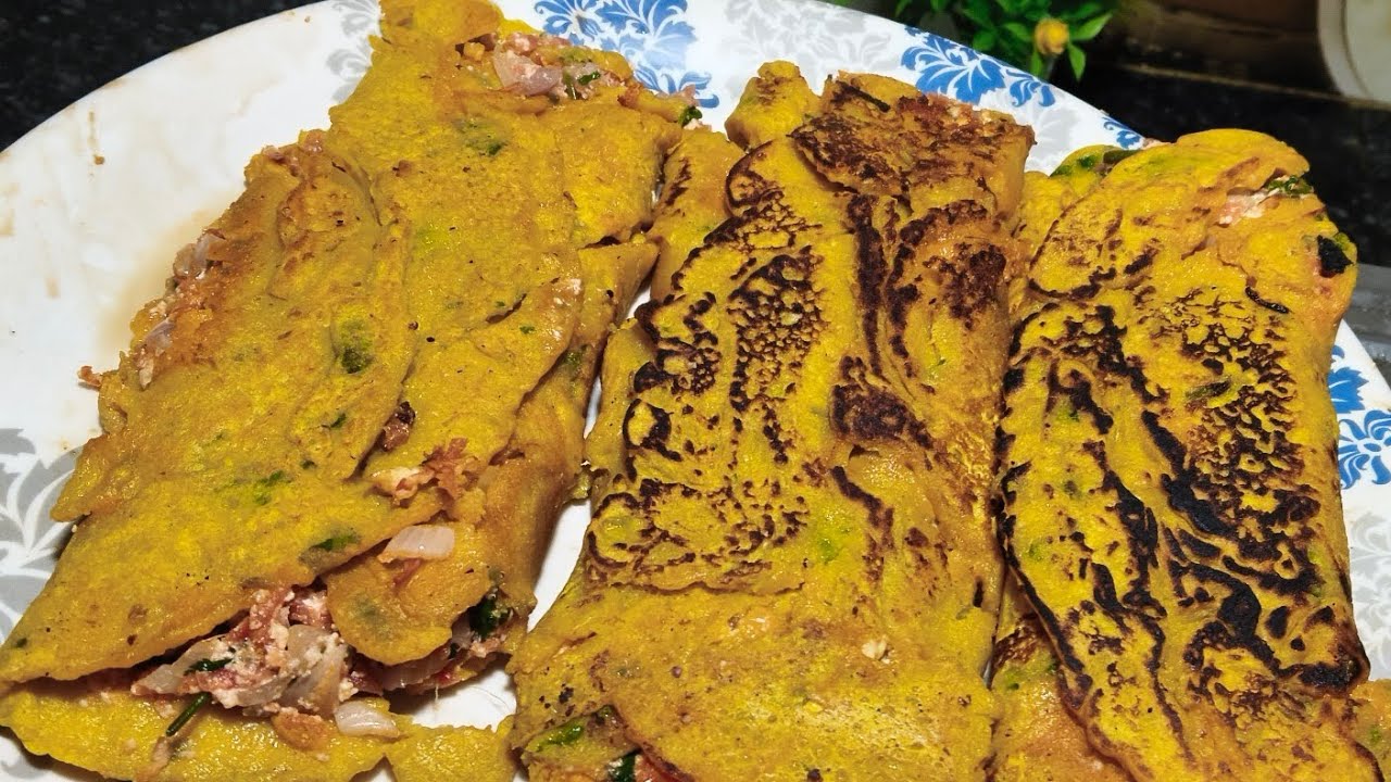 Besan ki tasty chilla recipe 😋