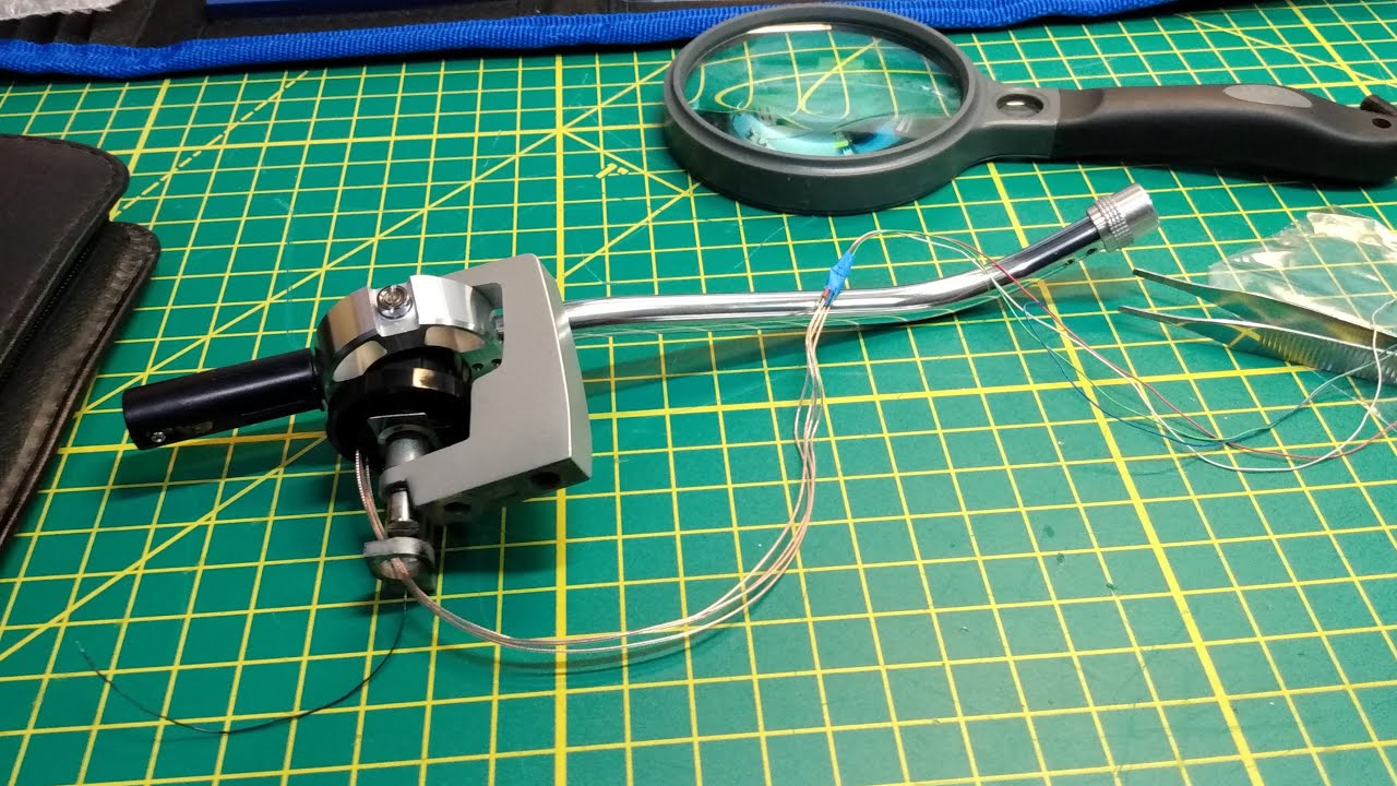 Technics SL-D2 Tonearm Removal and New Wiring Part 1