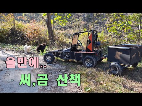 올만에 써&amp;amp;곰 산책