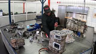 Isuzu Drivetrain timelapse of an AMT gearbox being stripped down and rebuilt
