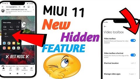 MlUl 11 New Feature Video Tool Box Enable | Any Xiaomi phones In Hidden Feature #Xiaomi#VideoToolBox