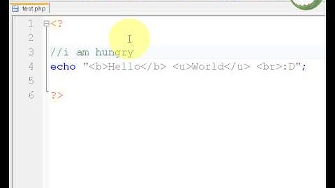 PHP Tutorial 4 -- Comment one line & multilines (Arabic)