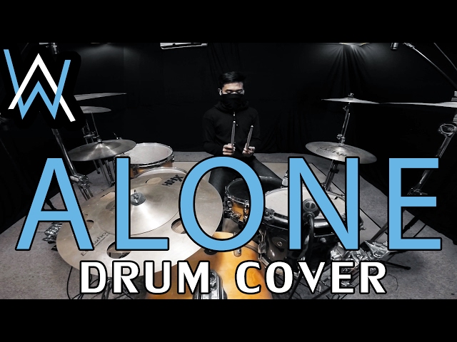 Alone - Alan Walker - Drum Cover - Ixora (Wayan) class=