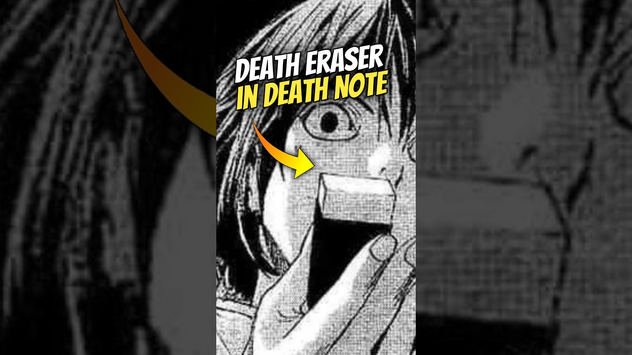 Death Note’s Early Draft Had a “Death Eraser” Concept