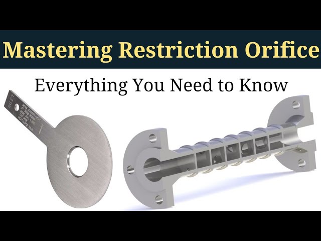 Restricted Orifice Brass Union