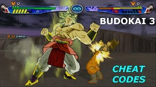 Dragonball Z Budokai 3 Cheat Code : Characters get tired rapidely